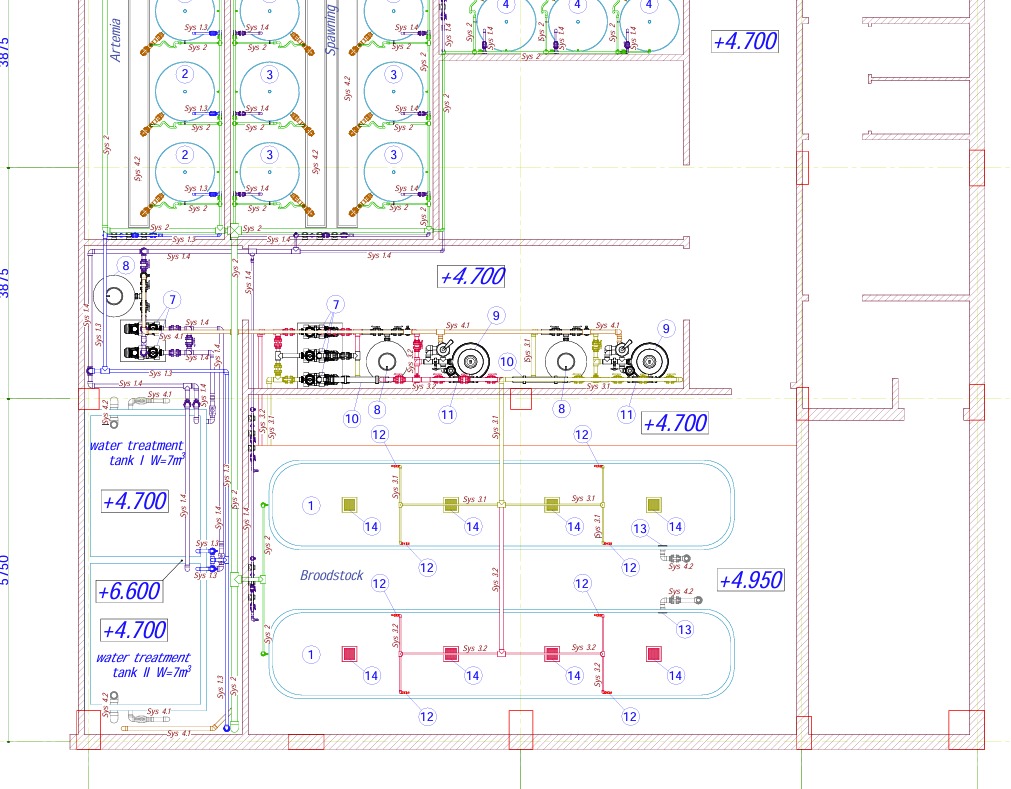 Проєктування РАС креветкової ферми в ОАЕ