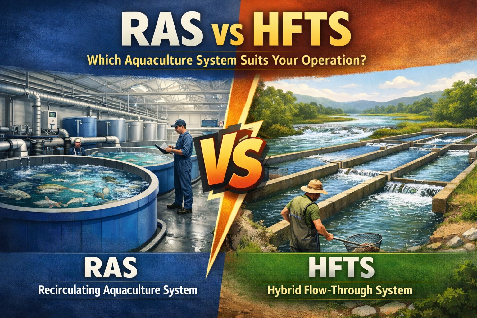 Baviera Ras System RAS vs HFTS: Which Aquaculture System Suits Your Operation? - Vismar ...